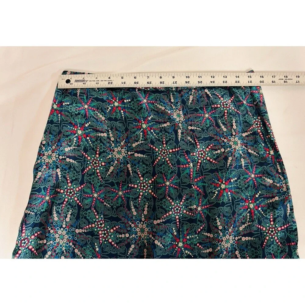 Marc Jacobs Indie Boho 100% Silk 2 Pc Top Adj Straps & Skirt Set Women's Size 8 - Picture 9 of 11